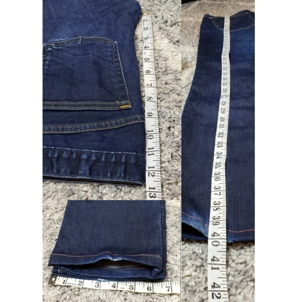 J Crew Matchstick dark denim jeans